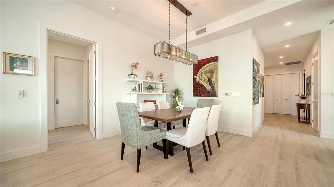 Furnished interior view inside a new home in , Sarasota (Image 27).