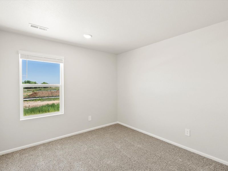 Spacious, unfurnished interior of a new home in Poudre Heights: The Lakes Collection, Windsor (Image 20).