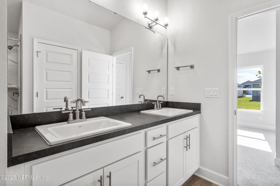 Furnished interior view inside a new home in Summerglen, Jacksonville (Image 6).