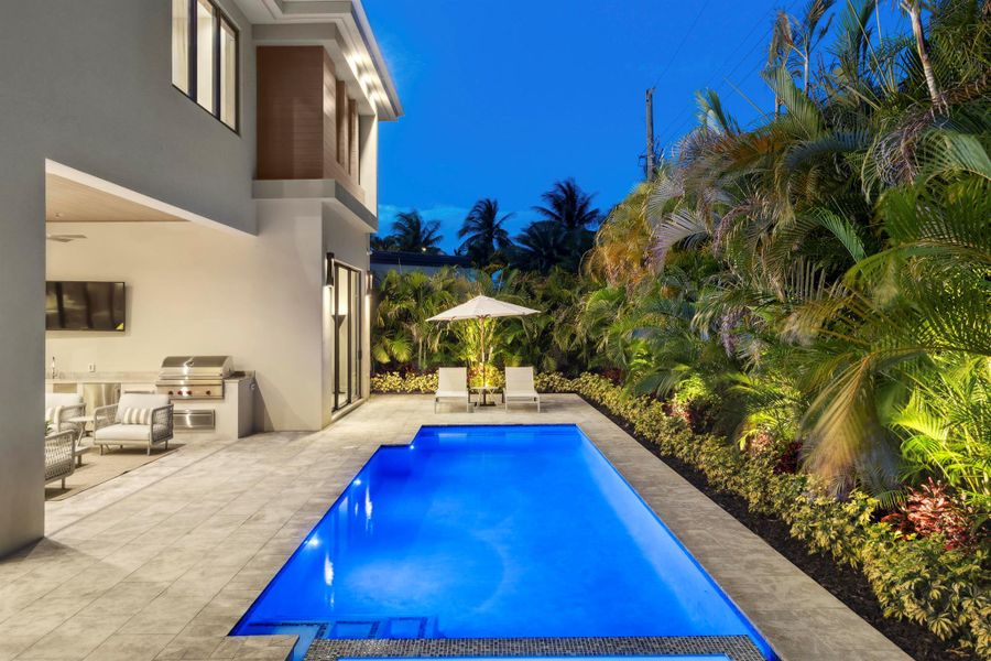 Front exterior of a new home in , Boca Raton, FL, highlighting curb appeal (Image 23). Front exterior of a new home in , Boca Raton, FL, highlighting curb appeal (Image 23).