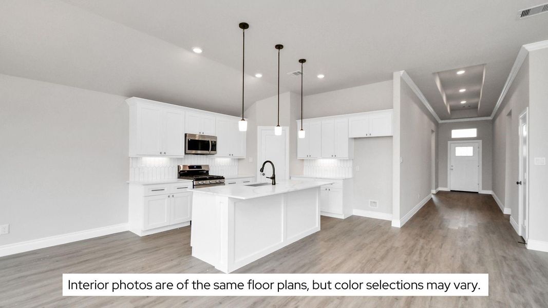 Furnished interior view inside a new home in Grand Oaks Reserve, Cleveland (Image 14).
