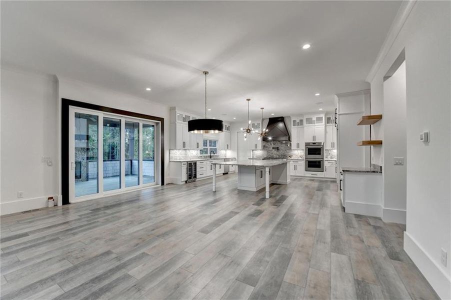 Furnished interior view inside a new home in , Buford (Image 7).
