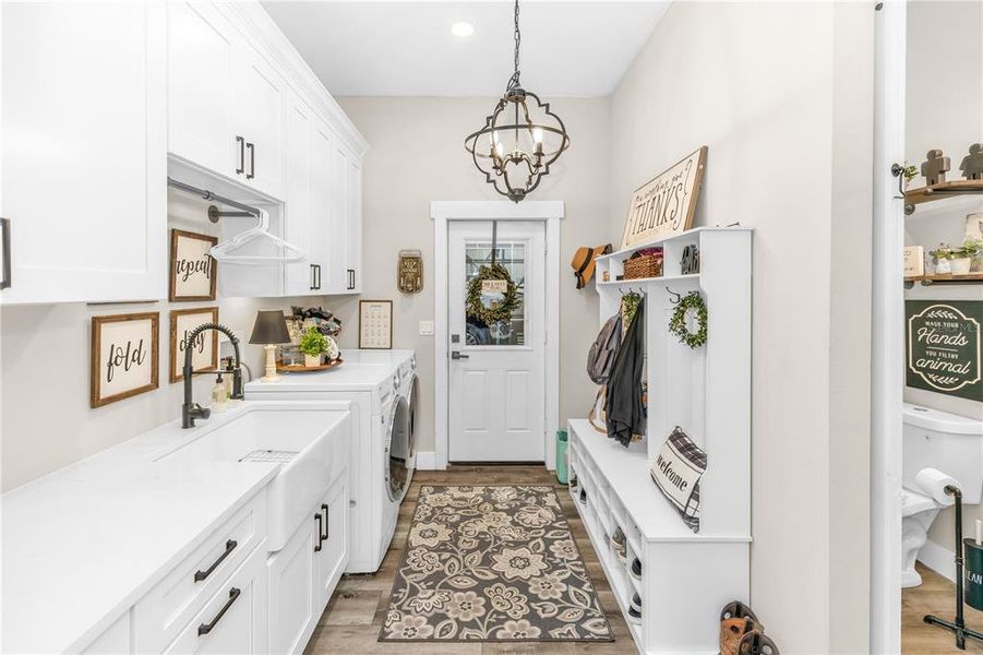 Furnished interior view inside a new home in , Osteen (Image 27).