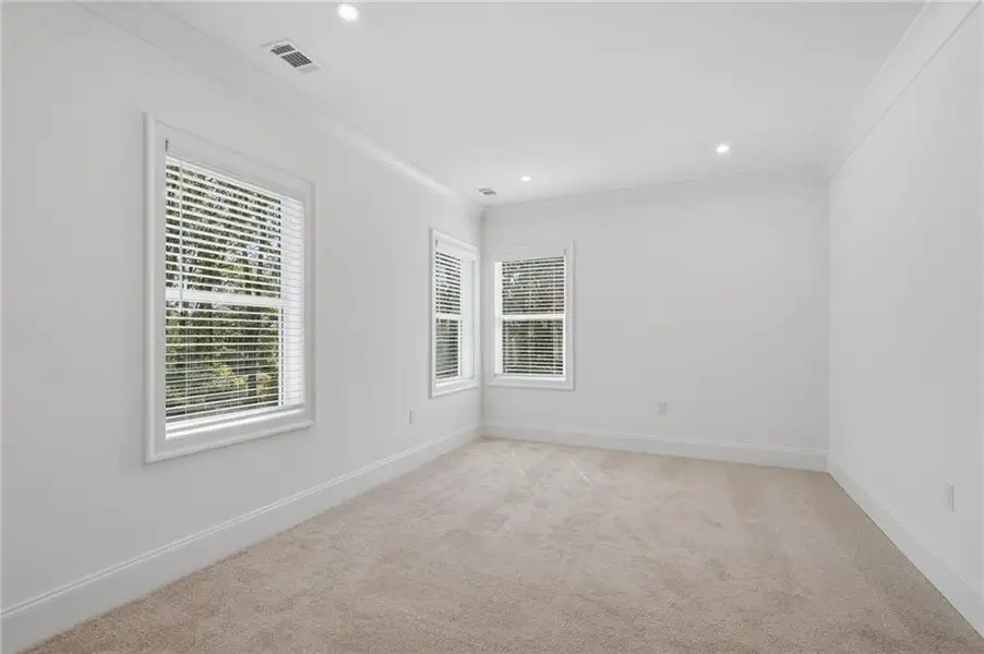 Spacious, unfurnished interior of a new home in , Buford (Image 37).