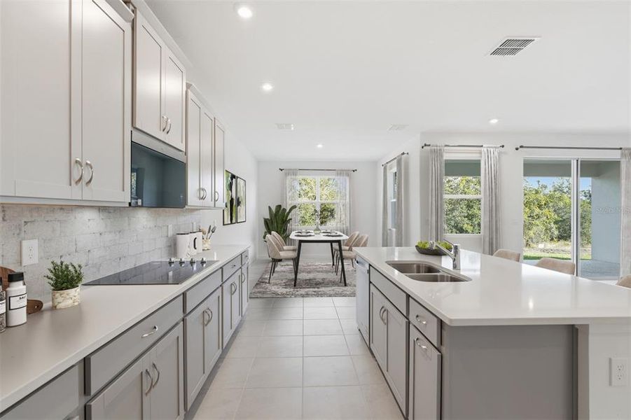 Furnished interior view inside a new home in Rainwood, Groveland (Image 5). Furnished interior view inside a new home in Rainwood, Groveland (Image 5).