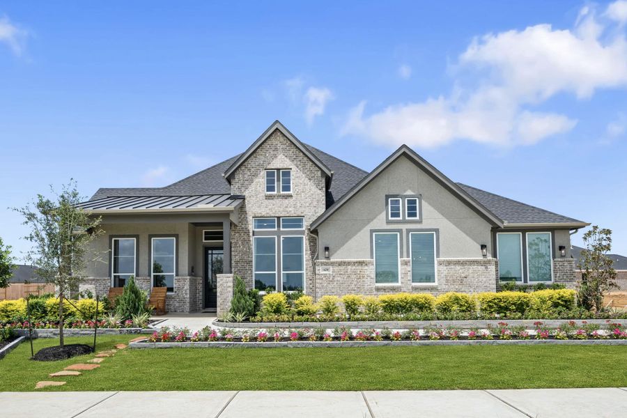 Front exterior of a home in the Attwater community, located in Waller, TX (Image 14).