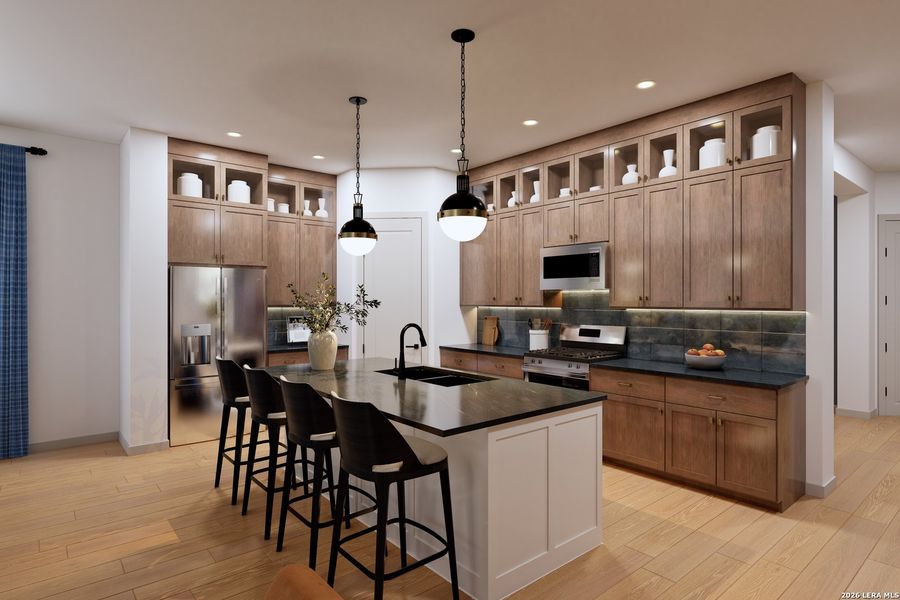 Furnished interior view inside a new home in Meyer Ranch – Select Reserve Series, New Braunfels (Image 10).