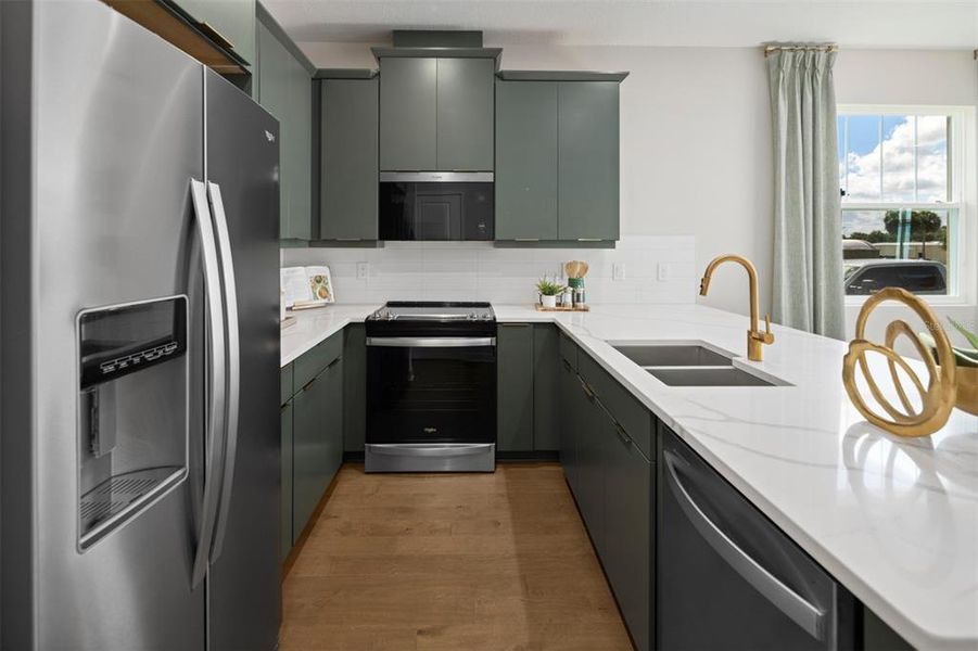 Furnished interior view inside a new home in Meadowlark Landing, Apopka (Image 9). Furnished interior view inside a new home in Meadowlark Landing, Apopka (Image 9).