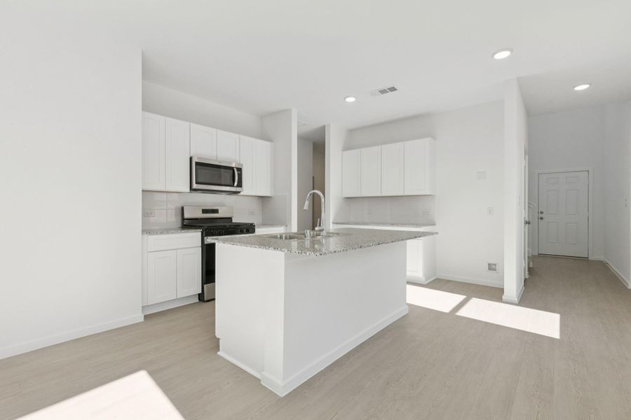 Furnished interior view inside a new home in Montgomery Bend, Montgomery (Image 10).
