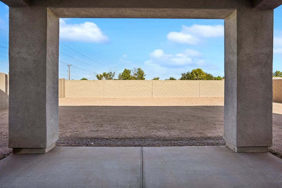 Exterior details and patio area of a home in 33 North, Gilbert (Image 3). Exterior details and patio area of a home in 33 North, Gilbert (Image 3).