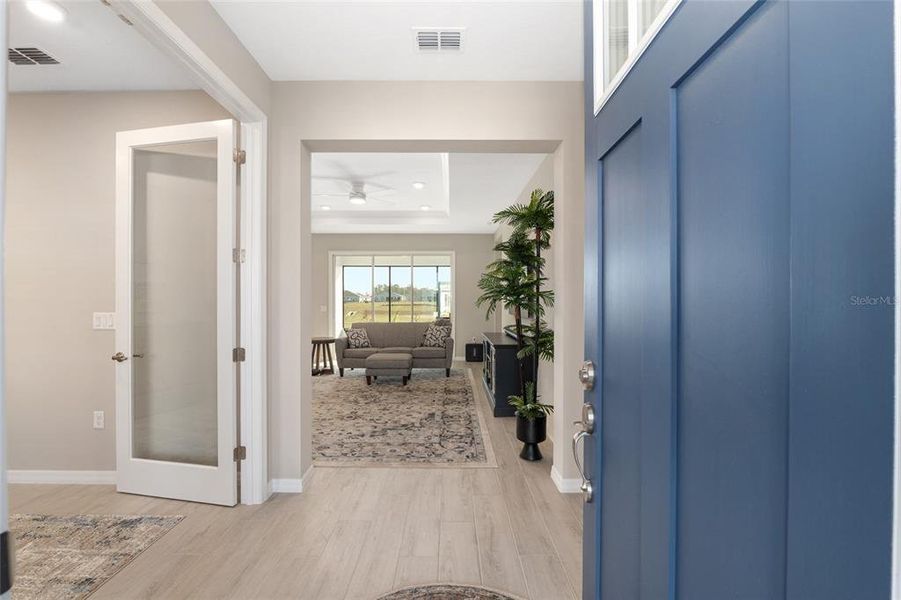 Furnished interior view inside a new home in , Ocala (Image 5).