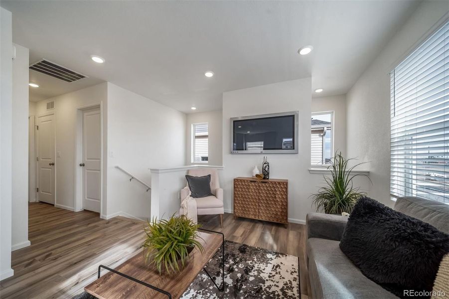 Furnished interior view inside a new home in , Commerce City (Image 6).
