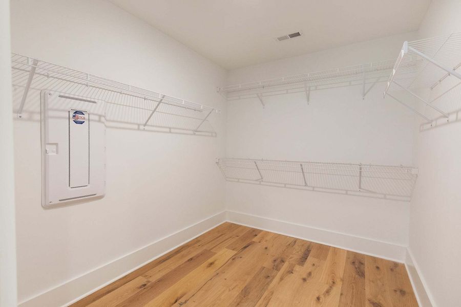 Representative unfurnished interior of a home built from the Austin by Caviness & Cates Communities in Bartlett Manor, Youngsville (Image 164).