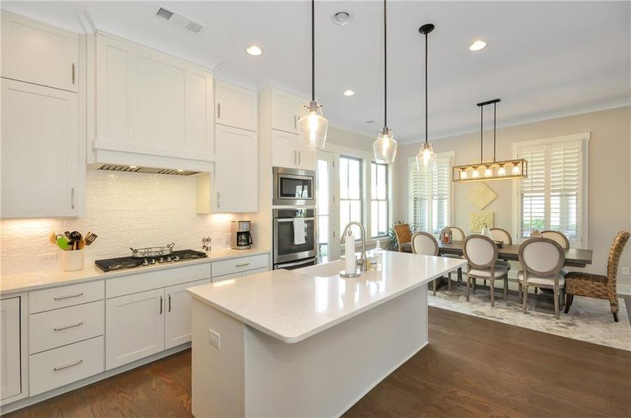 Furnished interior view inside a new home in , Woodstock (Image 4).