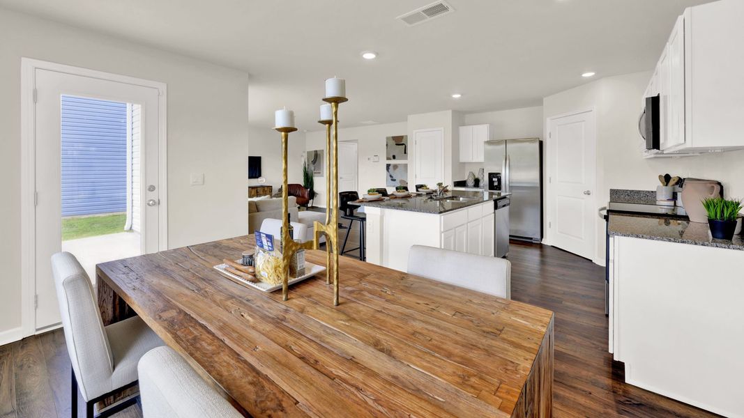 Furnished interior view inside a new home in Sherwood Manor, Atlanta (Image 5).