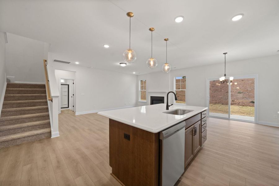 Furnished interior view inside a new home in Pisgah Park, Kernersville (Image 9).