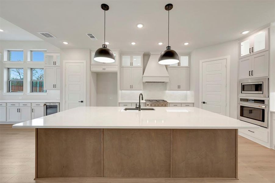 Furnished interior view inside a new home in Northshore at Lakewood Village - Estate Series, Lakewood Village (Image 9).