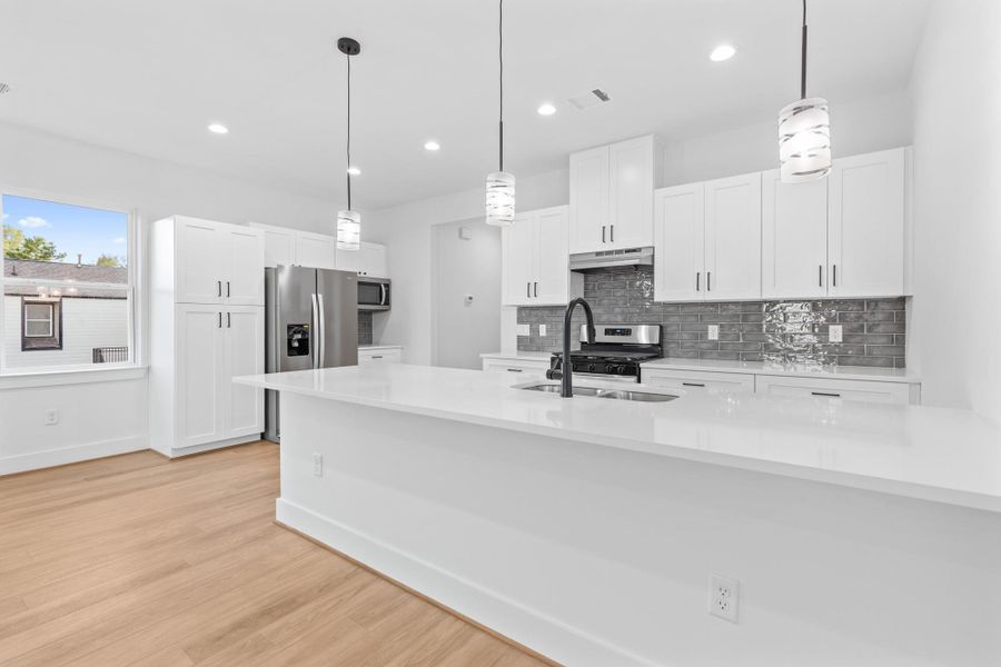 Furnished interior view inside a new home in , Houston (Image 6). Furnished interior view inside a new home in , Houston (Image 6).