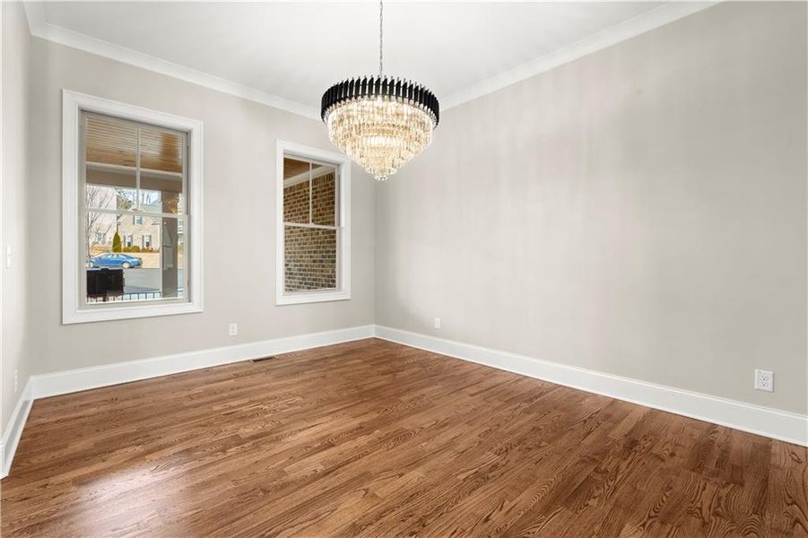 Spacious, unfurnished interior of a new home in , Powder Springs (Image 18). Spacious, unfurnished interior of a new home in , Powder Springs (Image 18).