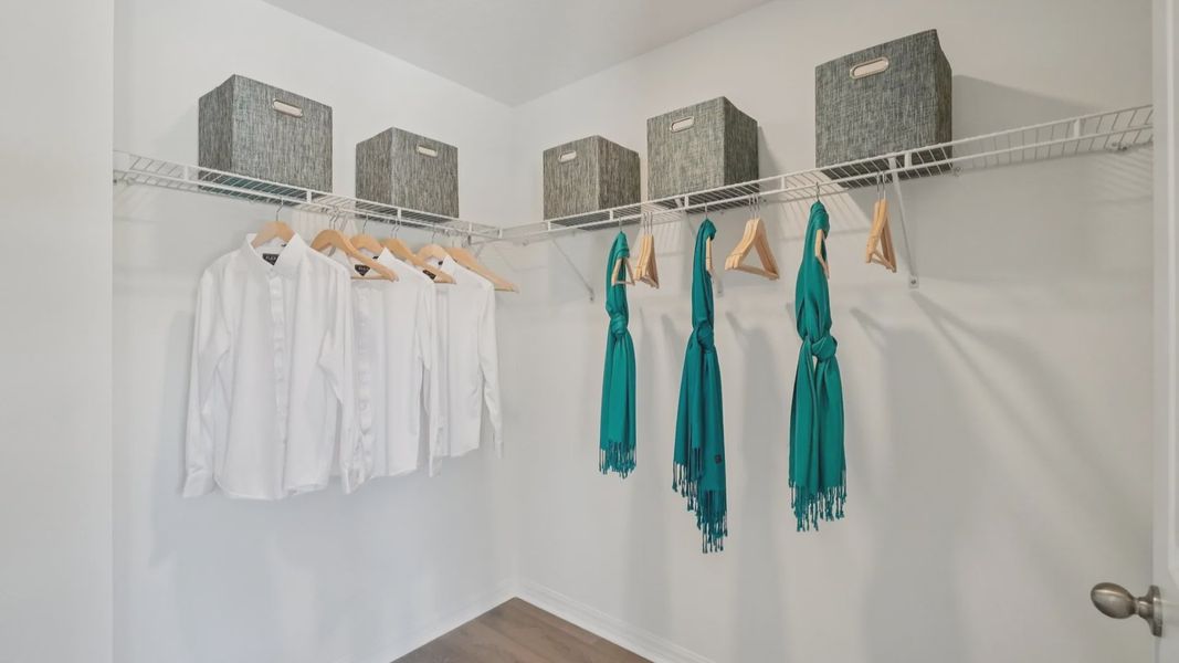 The Primary Bedroom Closet