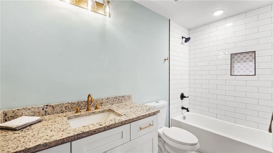 Furnished interior view inside a new home in , Ellijay (Image 11).