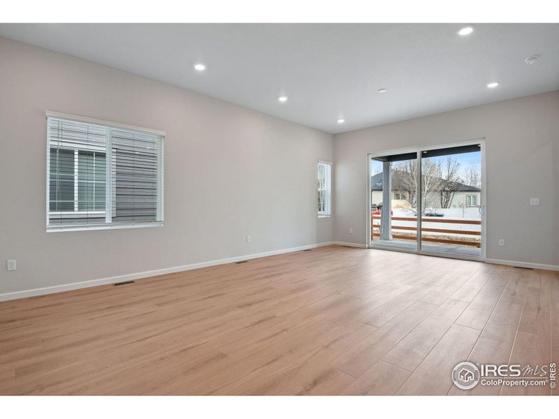 Spacious, unfurnished interior of a new home in Westside Crossing Paired Homes, Berthoud (Image 30).