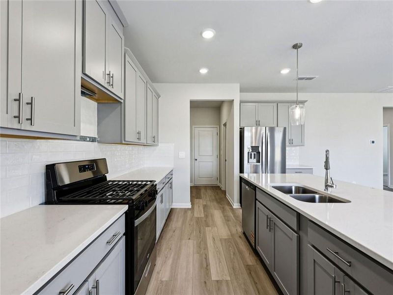 Furnished interior view inside a new home in Harmony Manor, Fairburn (Image 3).