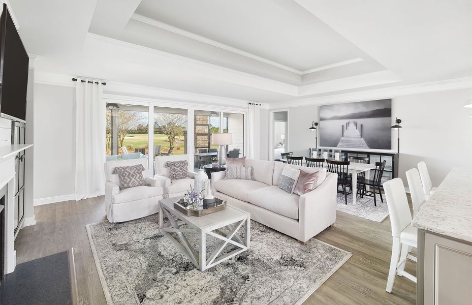 Furnished interior view inside a new home in Del Webb Savannah at Heartwood, Richmond Hill (Image 10).