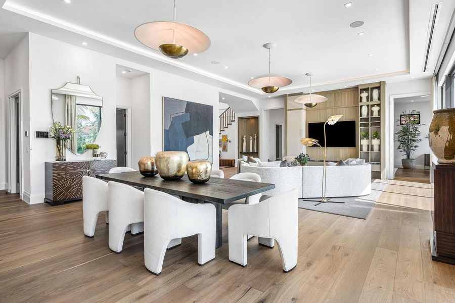 Furnished interior view inside a new home in , Boca Raton (Image 45).