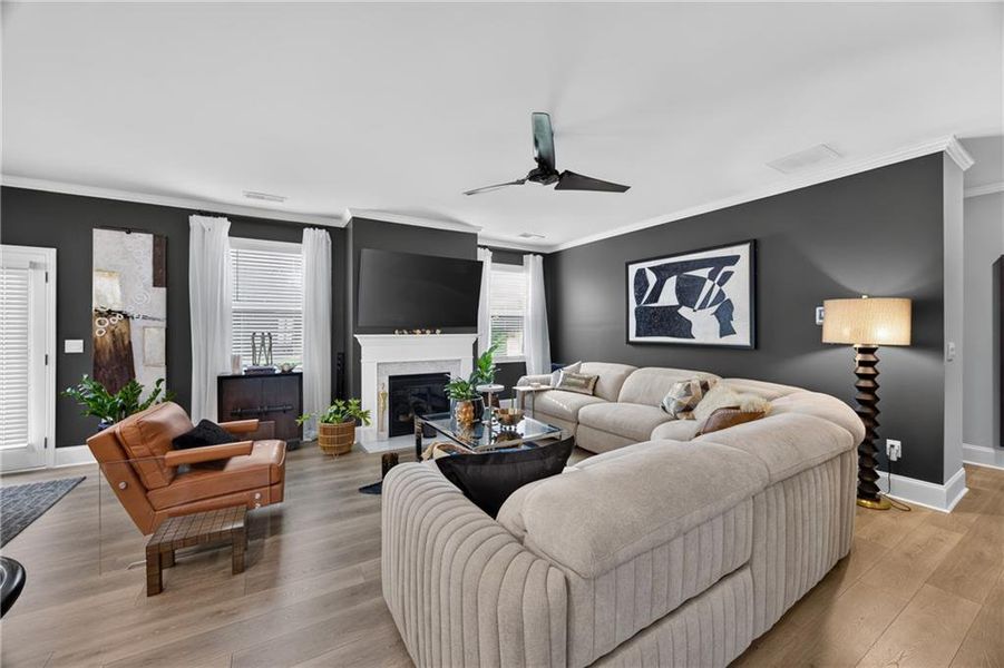 Furnished interior view inside a new home in , Douglasville (Image 14).