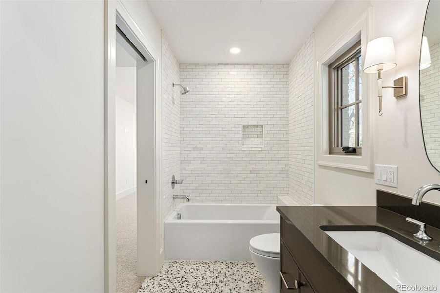 Furnished interior view inside a new home in , Denver (Image 15).