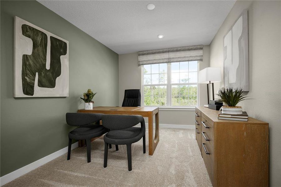 Furnished interior view inside a new home in , San Antonio (Image 5).