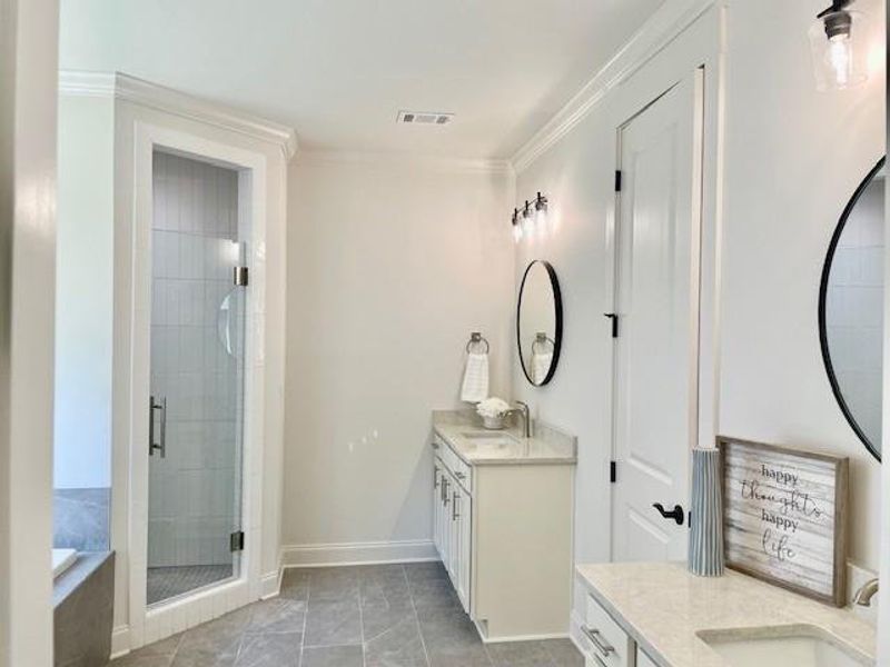 Furnished interior view inside a new home in , Greensboro (Image 9).