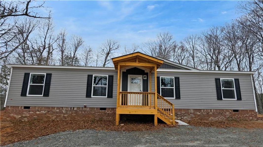 Exterior details and patio area of a home in , Dahlonega (Image 24). Exterior details and patio area of a home in , Dahlonega (Image 24).