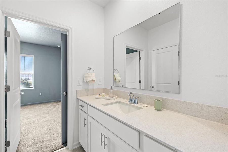 Furnished interior view inside a new home in Wellness Ridge, Clermont (Image 32).