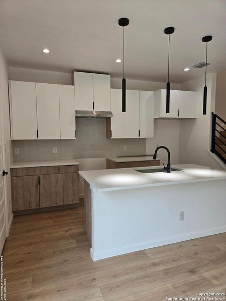 Furnished interior view inside a new home in , San Antonio (Image 6). Furnished interior view inside a new home in , San Antonio (Image 6).