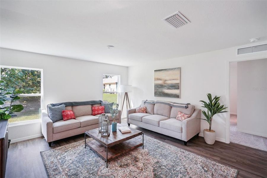 Furnished interior view inside a new home in , Brooksville (Image 19). Furnished interior view inside a new home in , Brooksville (Image 19).