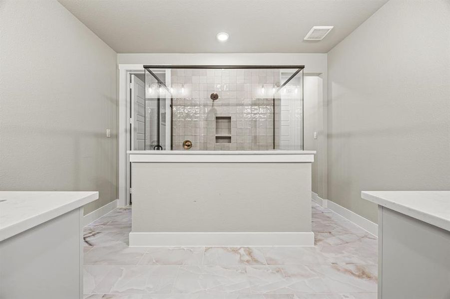 Furnished interior view inside a new home in Fields, Frisco (Image 12).