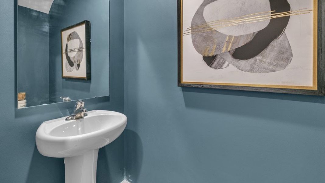 Close-up of interior finishes inside a home in The Townes at Hunter Hill, Rocky Mount (Image 20).