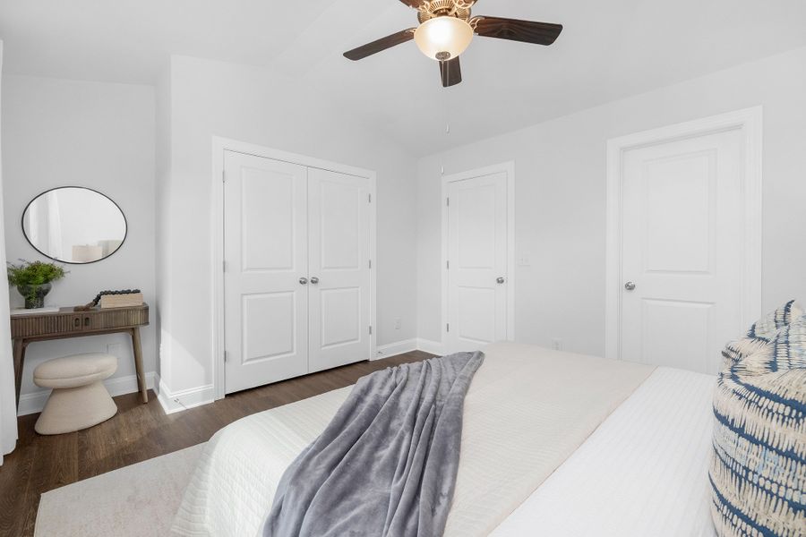 Representative furnished interior of a home built from the Units A-F by Red Cedar Homes in West End Townhomes, Charlotte (Image 21).