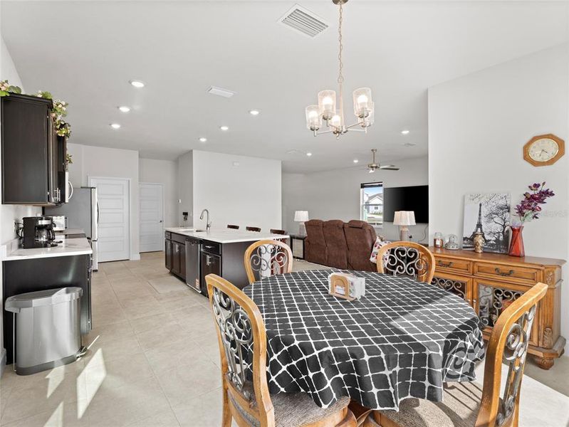 Furnished interior view inside a new home in , Palm Bay (Image 14). Furnished interior view inside a new home in , Palm Bay (Image 14).