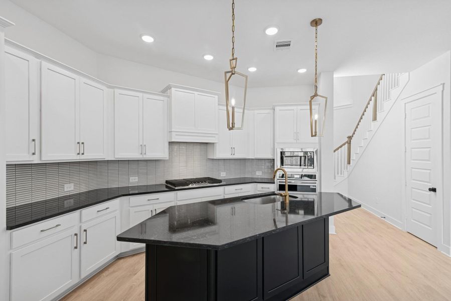 Furnished interior view inside a new home in The Highlands 40', Porter (Image 6).