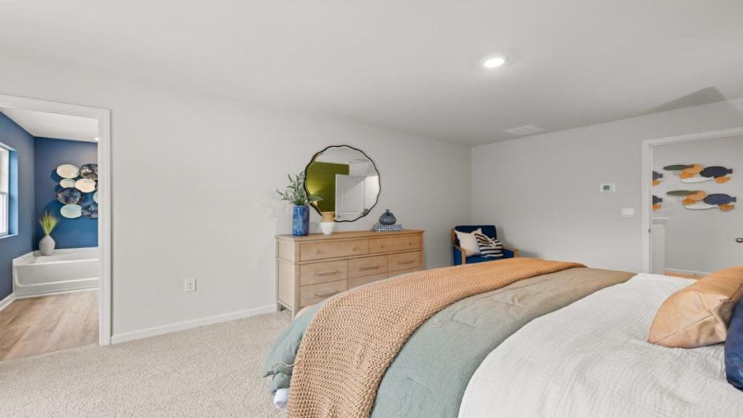 Furnished interior view inside a new home in Falcon Landing, Gainesville (Image 22).