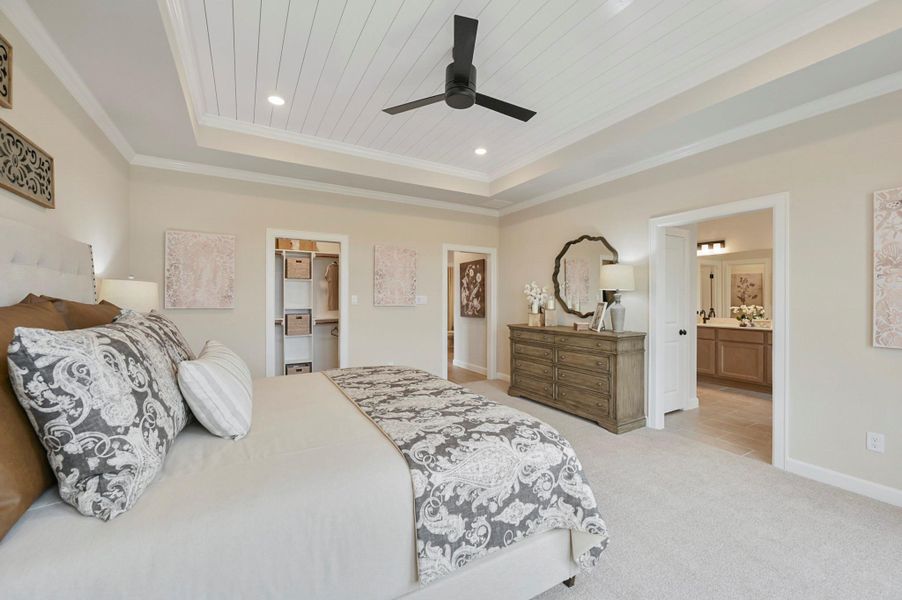 Furnished interior view inside a new home in Wellborn Settlement, College Station (Image 15). Furnished interior view inside a new home in Wellborn Settlement, College Station (Image 15).