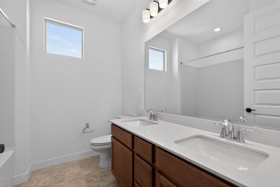 Furnished interior view inside a new home in Artisan at Asante, Surprise (Image 14).
