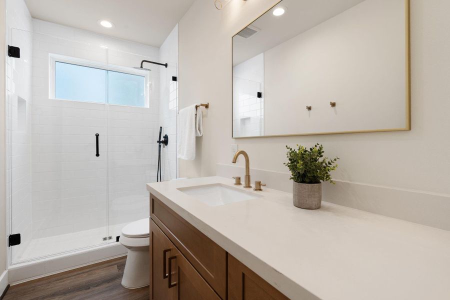 full bath on first floor