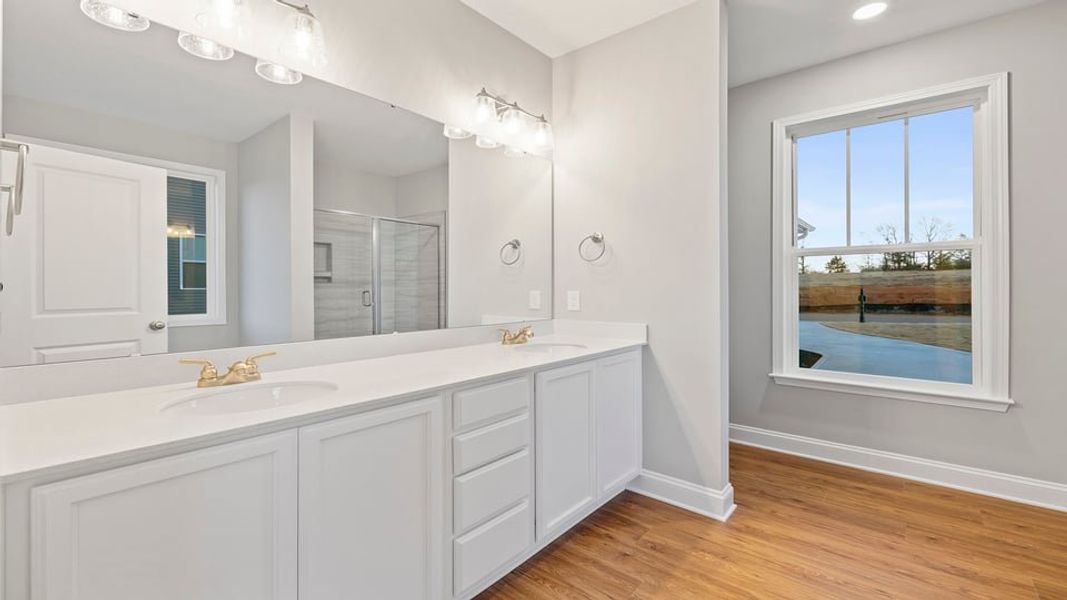 Furnished interior view inside a new home in Shadowood II, Seneca (Image 12).