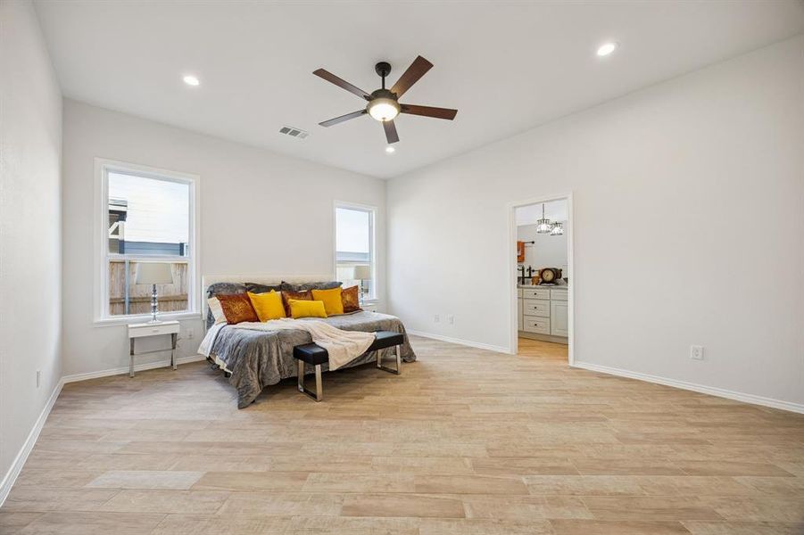 Furnished interior view inside a new home in , Ennis (Image 4).