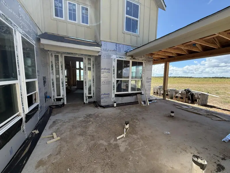 In-progress construction of a new home in Austin Point, Richmond, TX (Image 7). In-progress construction of a new home in Austin Point, Richmond, TX (Image 7).