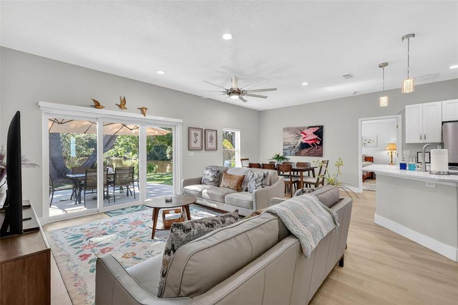 Furnished interior view inside a new home in , Mount Dora (Image 20).